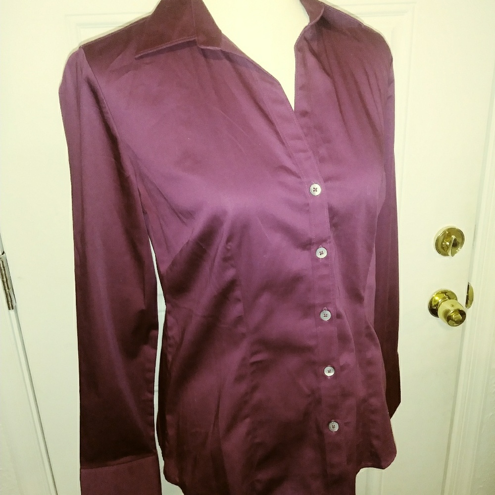 Banana  Republic  Vine  Shirt  Stretch  M